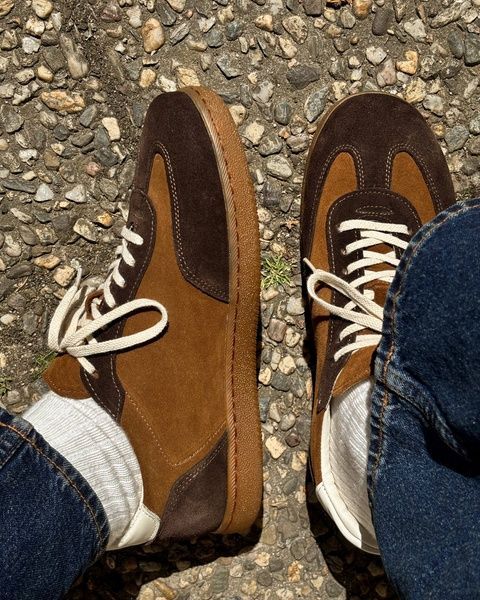 Sneakers NOSTALGIA (brown-red) 36
