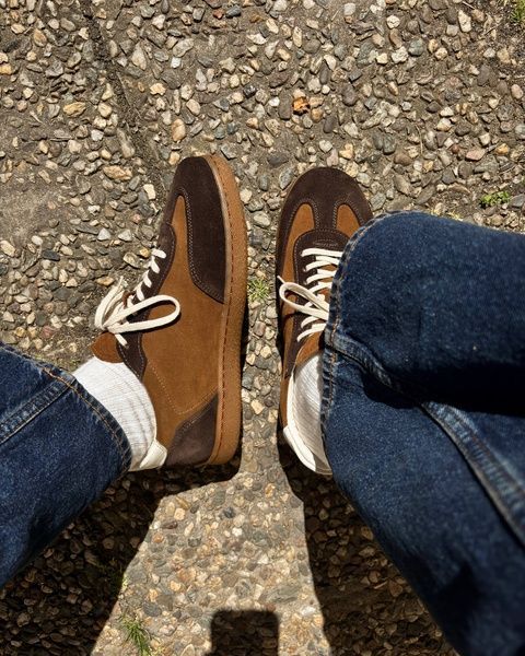 Sneakers NOSTALGIA (brown-red) 36