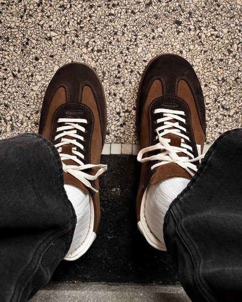 Sneakers NOSTALGIA (brown-red) 36