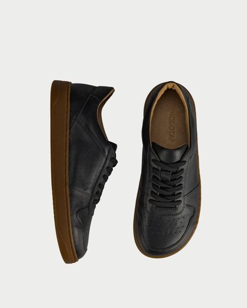 Anatomical Sneakers WALK (black leather) 36