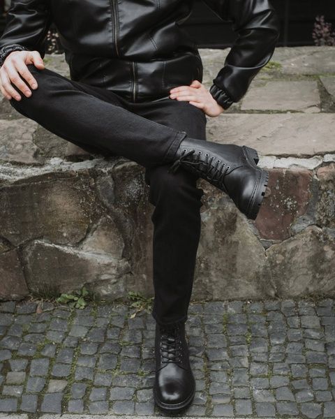 Boots COMANDOR (black leather) 36 leather lining