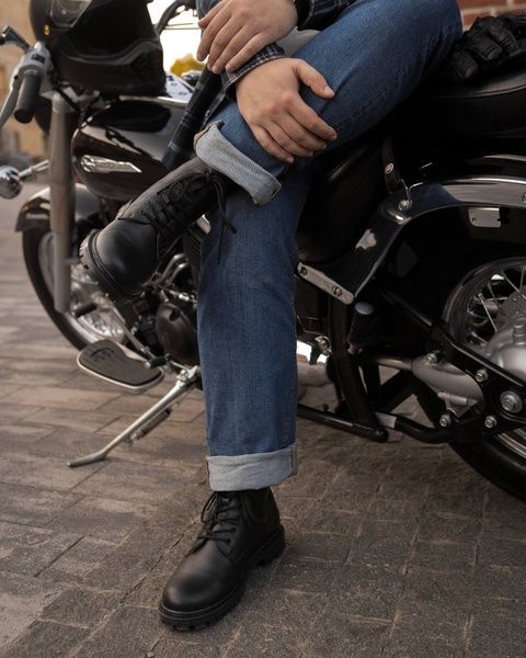 Boots COMANDOR (black leather) 36 leather lining