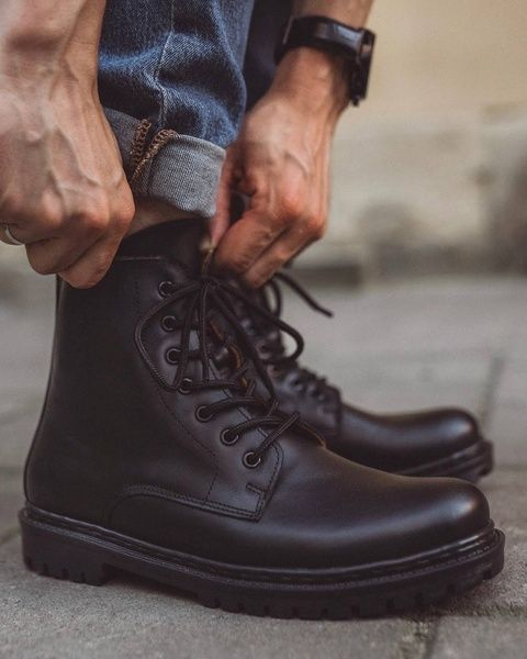 Boots COMANDOR (black leather) 36 leather lining
