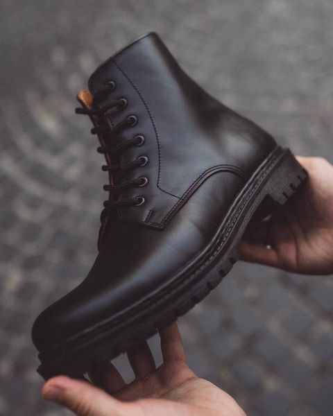 Boots COMANDOR (black leather) 36 leather lining